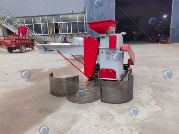 mesin penggiling biji-bijian dan silase gabungan