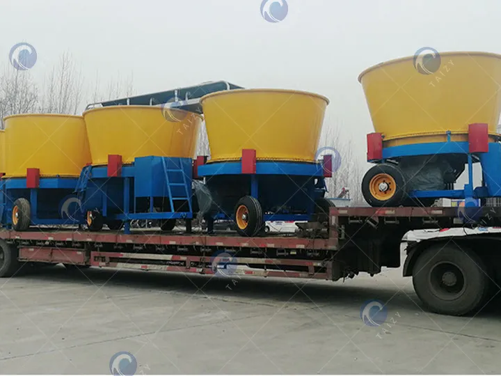 Entrega de triturador de fardos de heno de hierba y paja