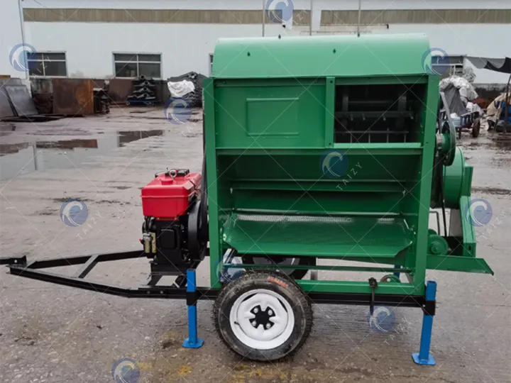 small thresher for rice wheat