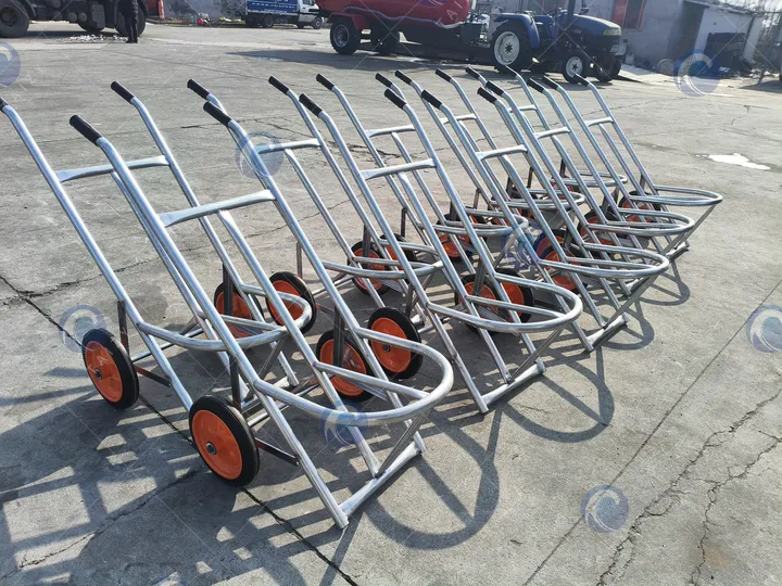 Тележка для круглой силосной тюковки