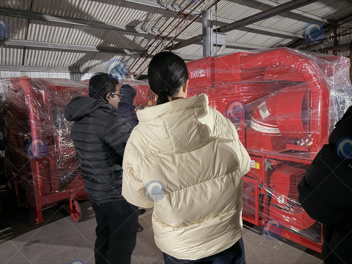 판매용 통합 땅콩 세척 및 껍질 벗기기 기계