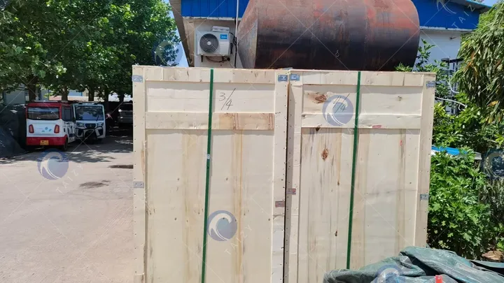 peanut machine for wooden packing