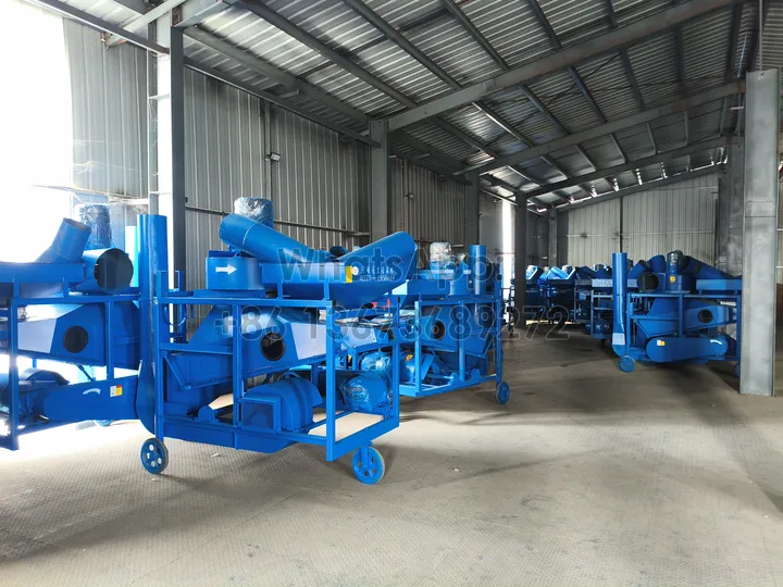 Taizy groundnut cleaning and shelling machine factory