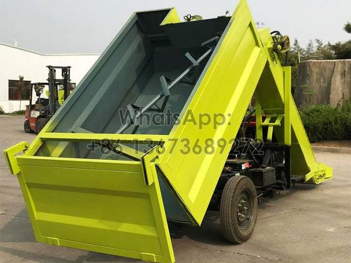 Hydraulic tipper truck