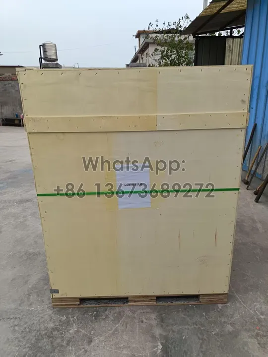 corn machine in package for delivery