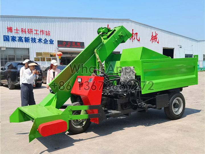 cow manure cleaning machine