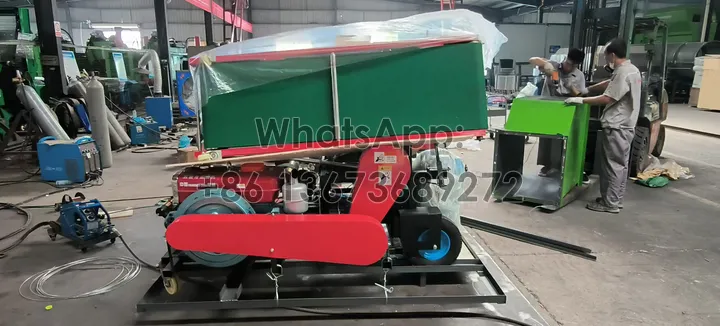 Машина для тюковки сена для силосных тюков