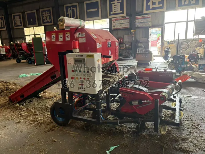 machine for silage bales making