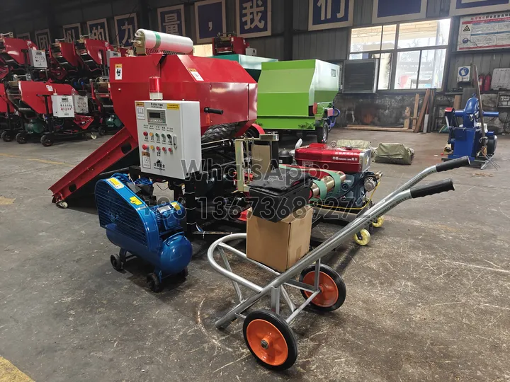 Baler ya silage ya mduara inauzwa