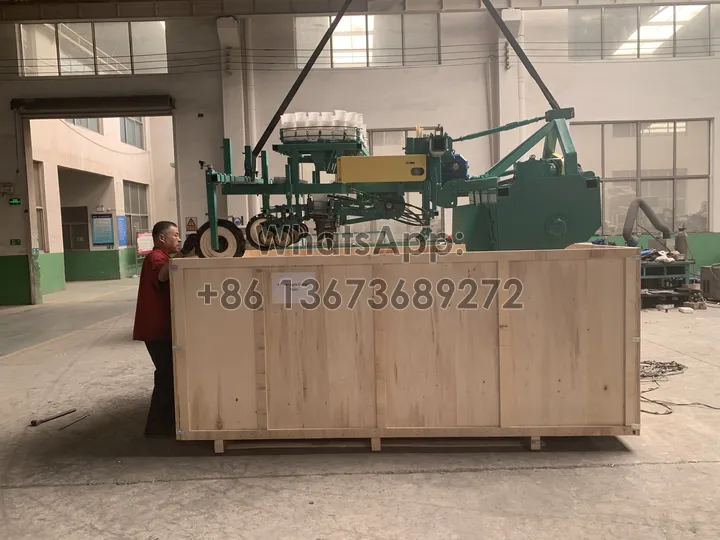 transplanting machine package for delivery