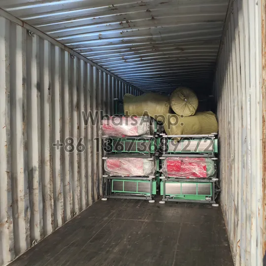 agriculture machinery loading