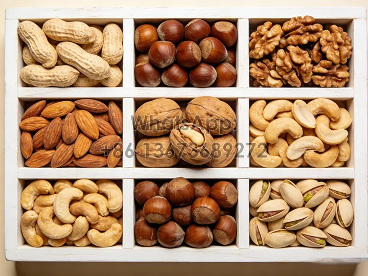 applicable nuts of peanut ground nut roaster machine