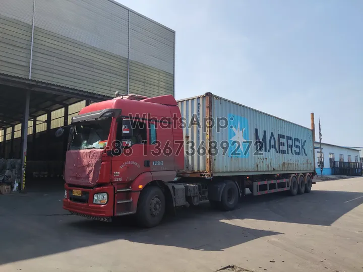 machine ready for delivery