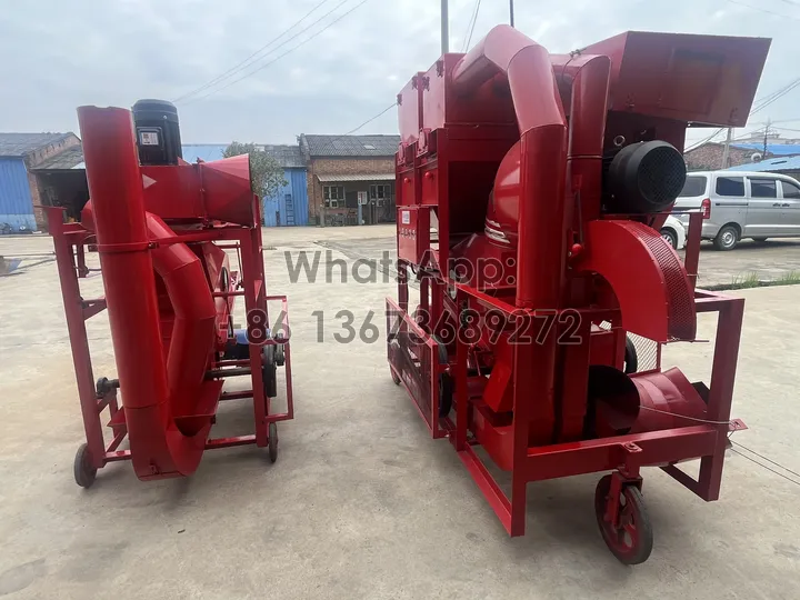 newly-made combined peanut groundnut cleaning and shelling machine