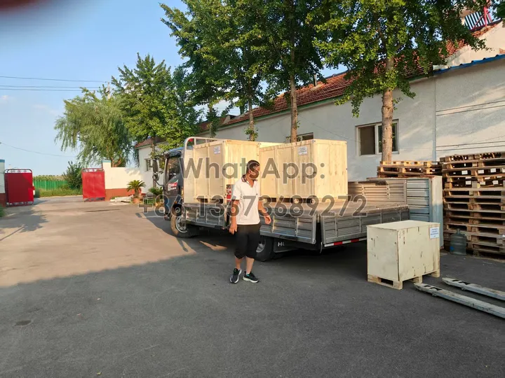 nursery seedling machine ready to send