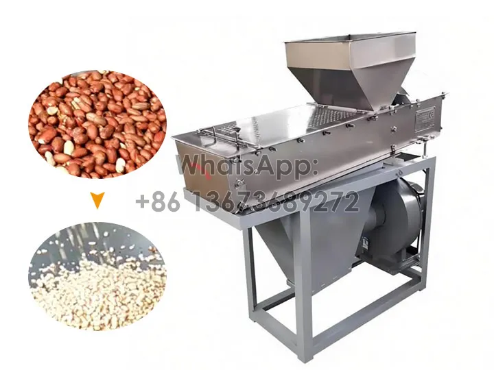 بھنی ہوئی مونگ پھلی کے لیے مونگ پھلی چھلکنے والی مشین