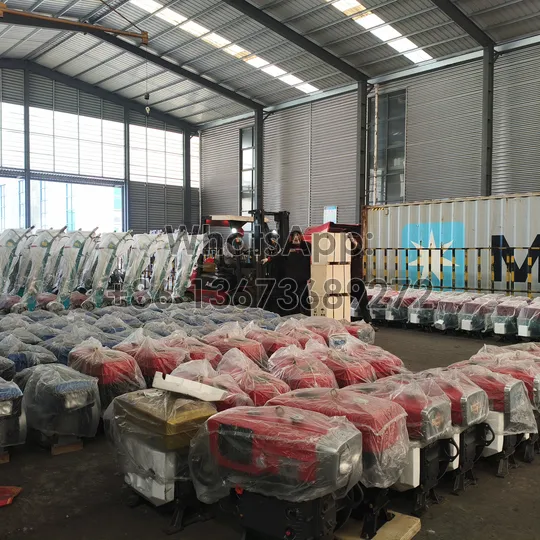 two wheel walking tractor preparation