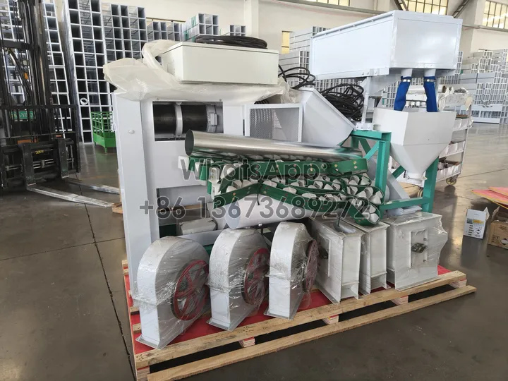 combined rice mill plant for paddy rice
