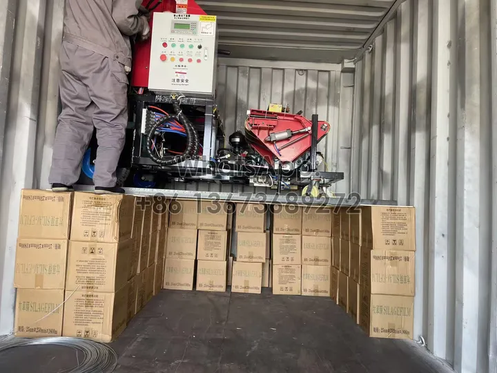 proper loading of baler wrapper